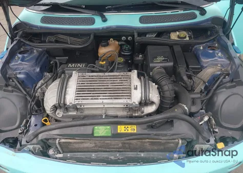 2007 Mini Cooper S z USA, uszkodzony, nr VIN WMWRH33537TL94656